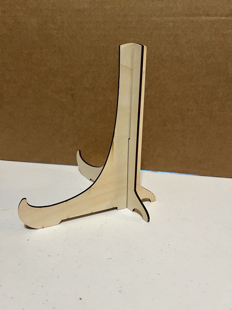 2 Piece Oval Wood Frame
