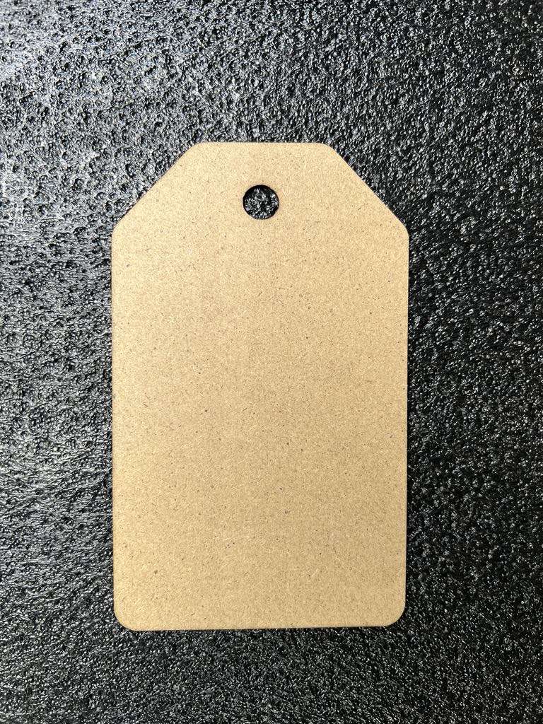 6 pack laser cut price tags