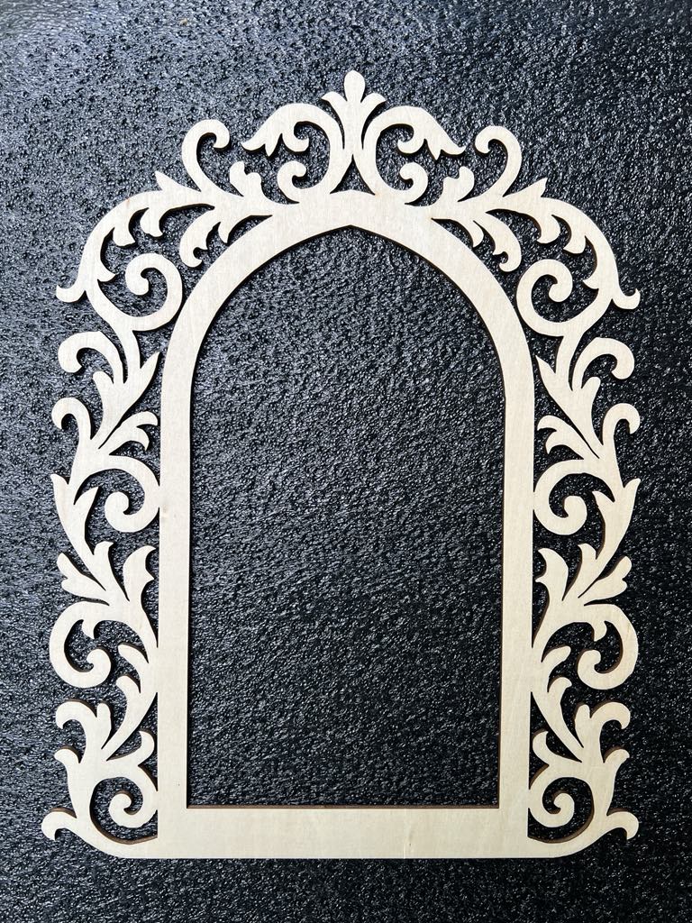 2 Piece Ornate Arch Frame