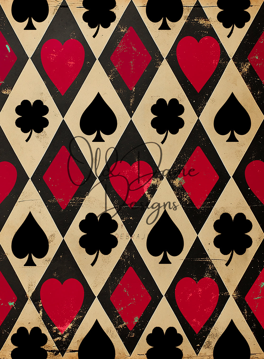 Alice Harlequin Paper