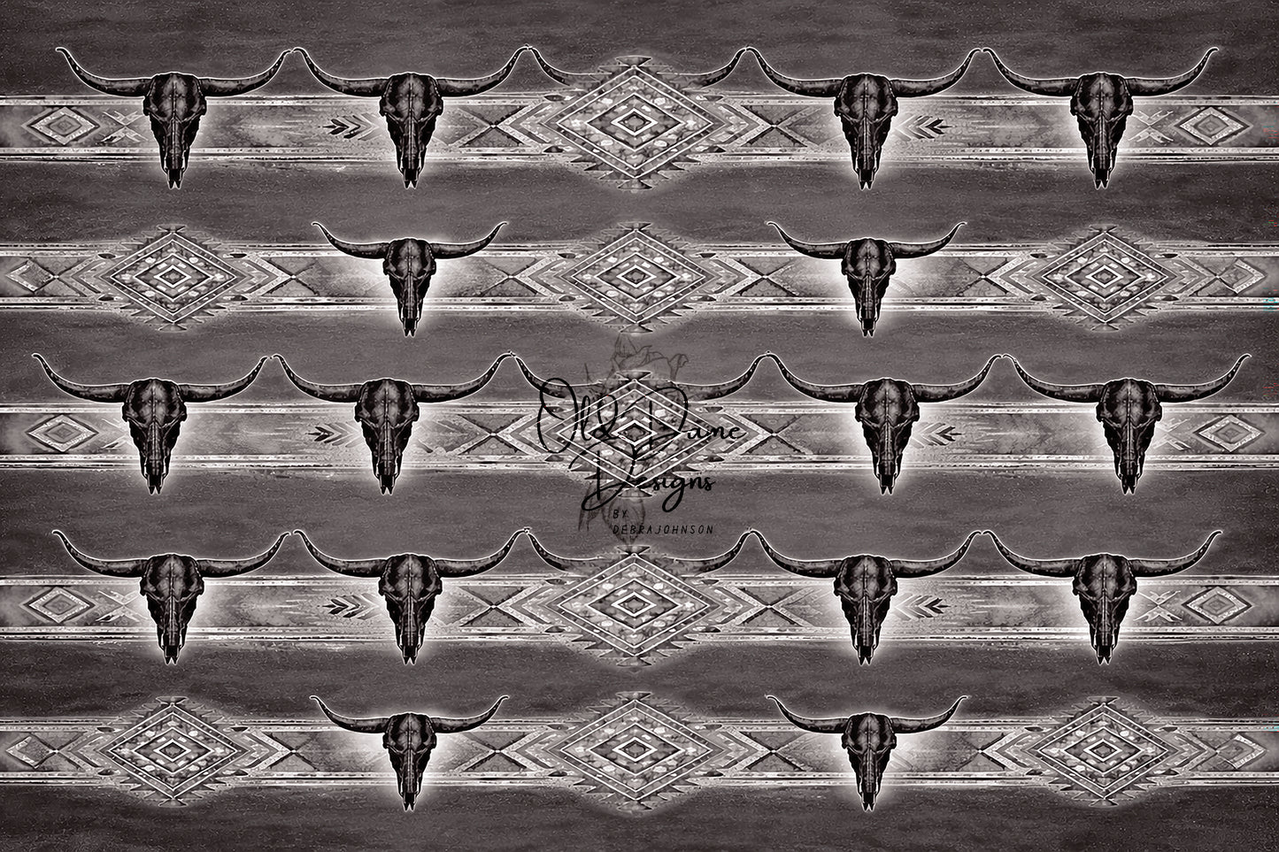 Steer Skull Pattern (DD)