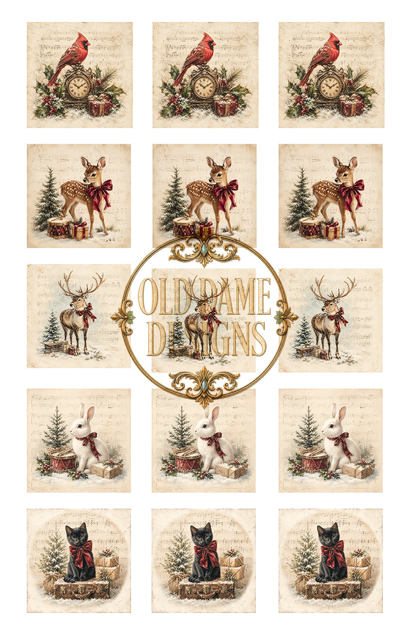 CHRISTMAS ORNAMENTS 1A
