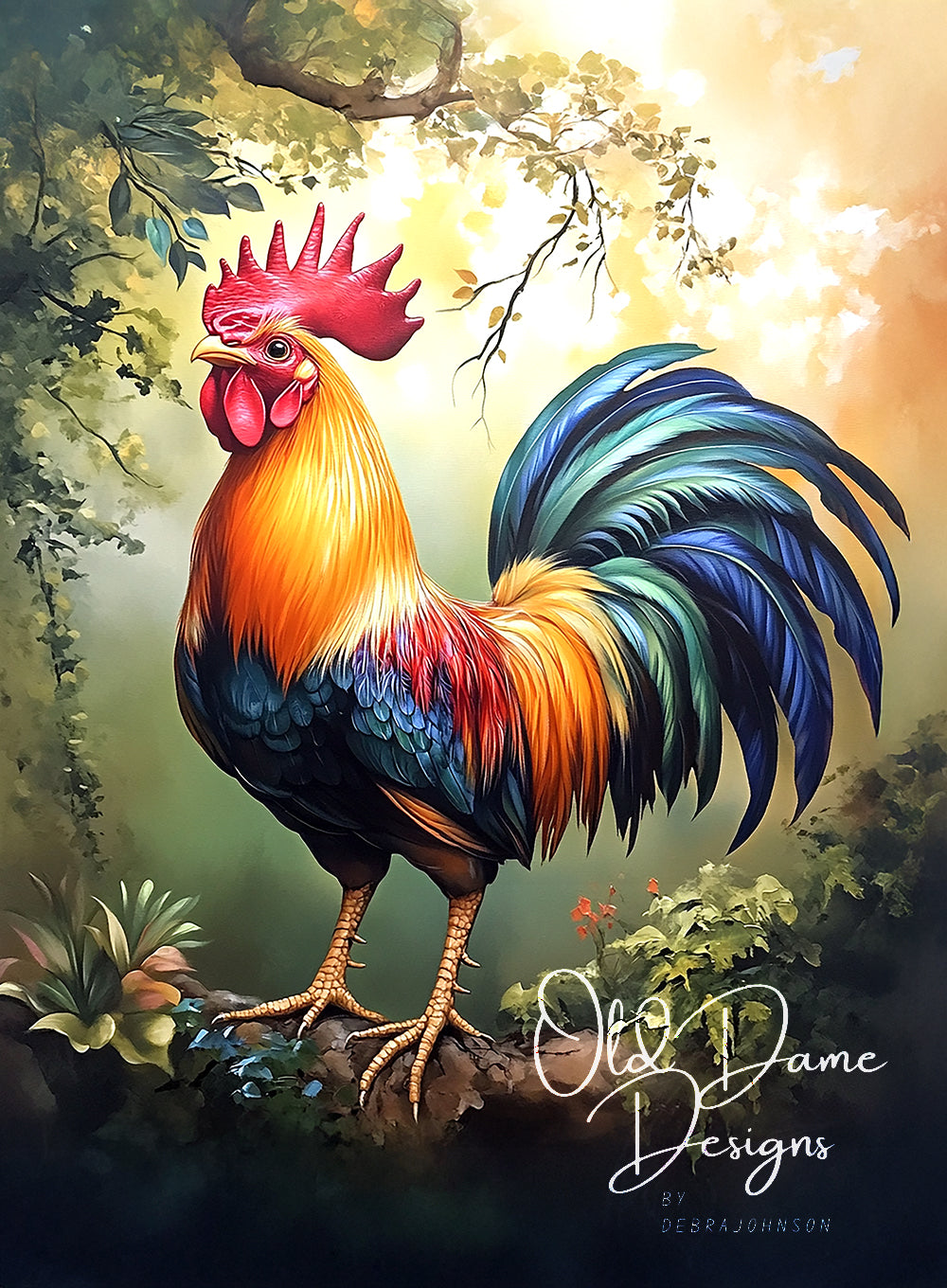 Colorful Rooster