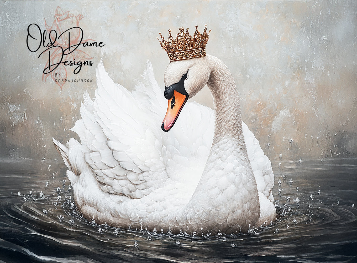 Crowned Swan