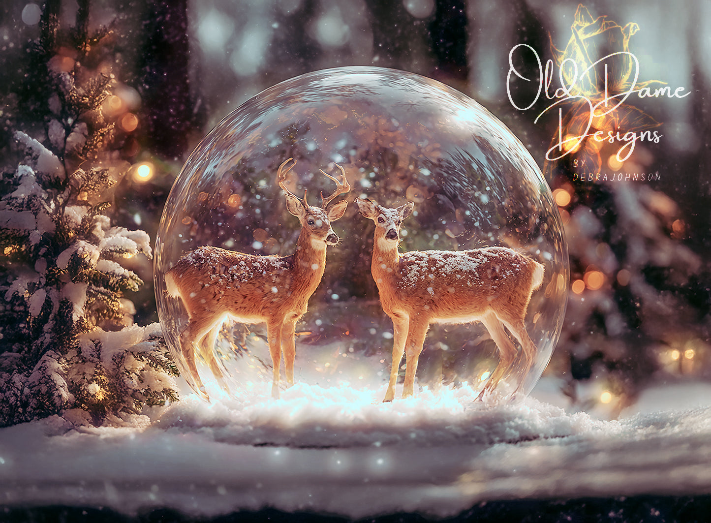 Enchanted Winter Globe
