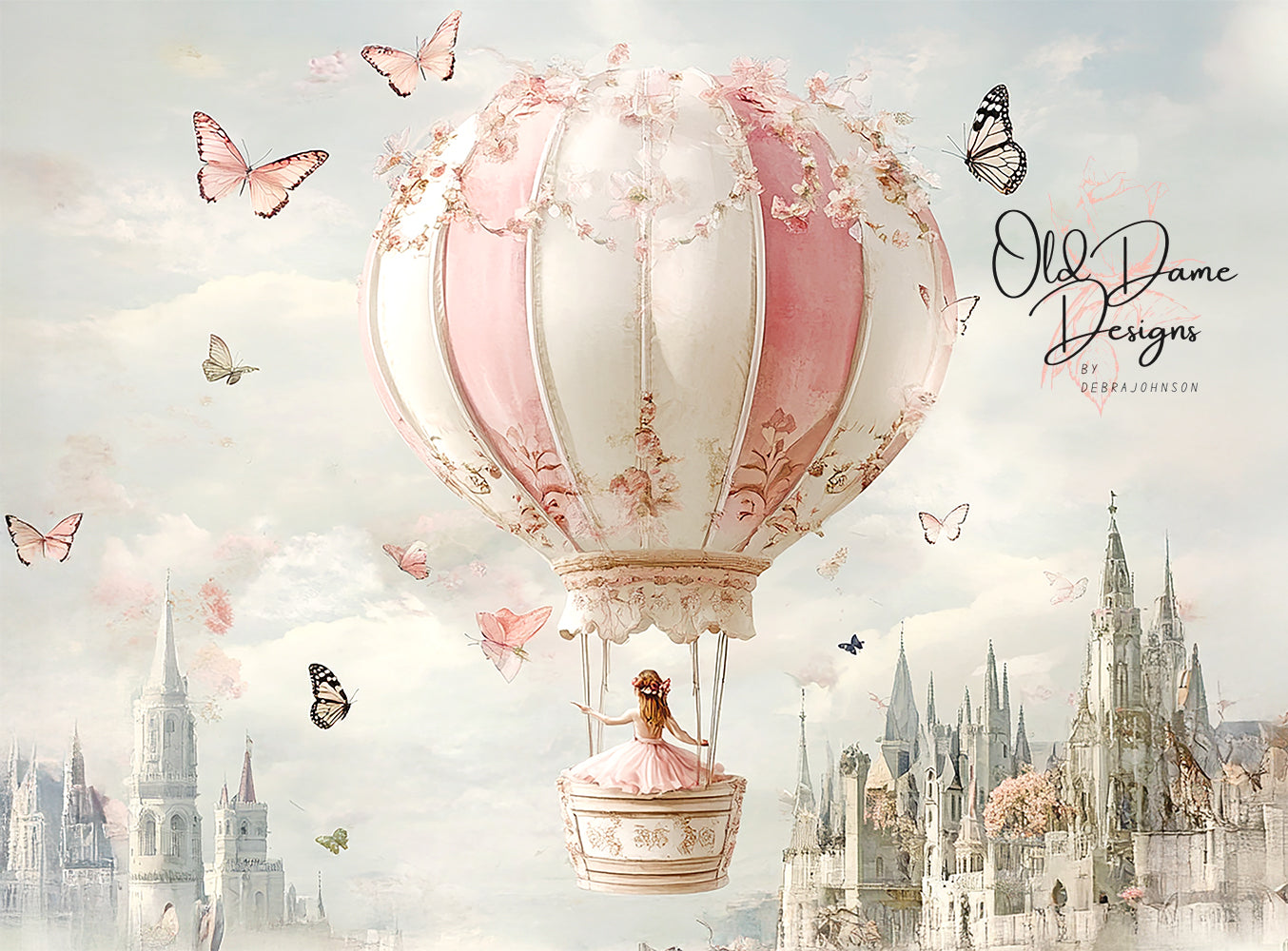 Fairytale Hot Air Balloon 002