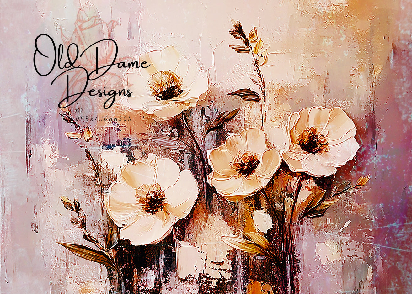Painted Flowers 002