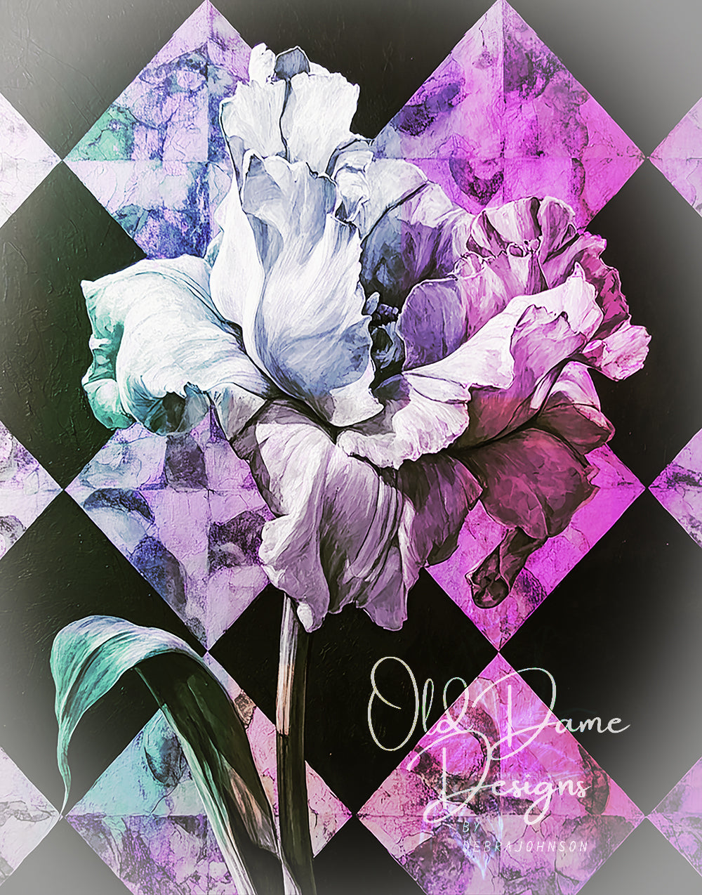 Geometric Floral Fantasy