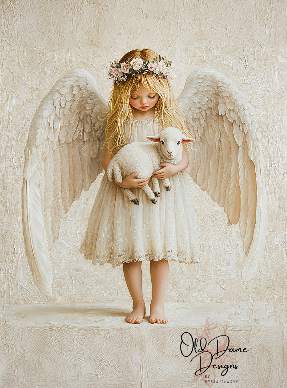Little Angel with Lamb