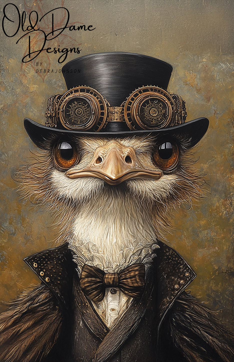 Steampunk Ostrich
