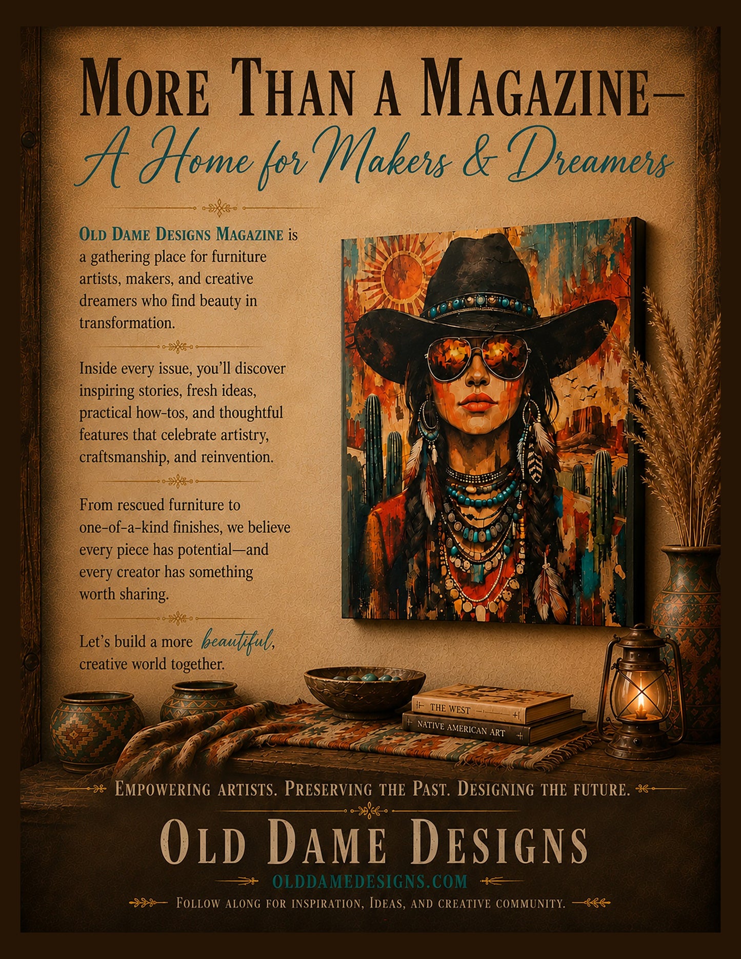 Old Dame Designs Magazine — Issue No. 1