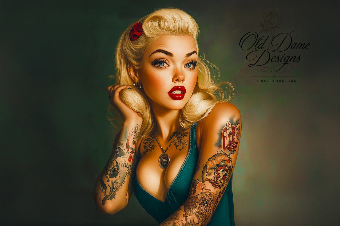 1950's Pin-Up Girl 002 (ISN)