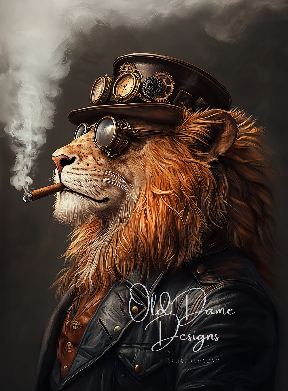 Steampunk Lion