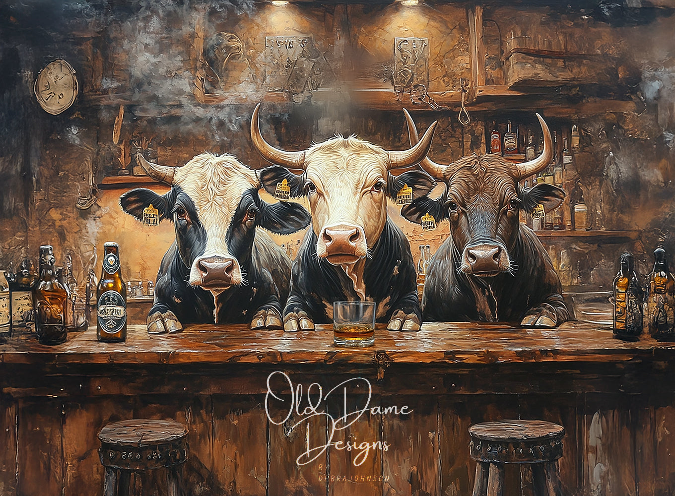 3 Bulls in a Bar