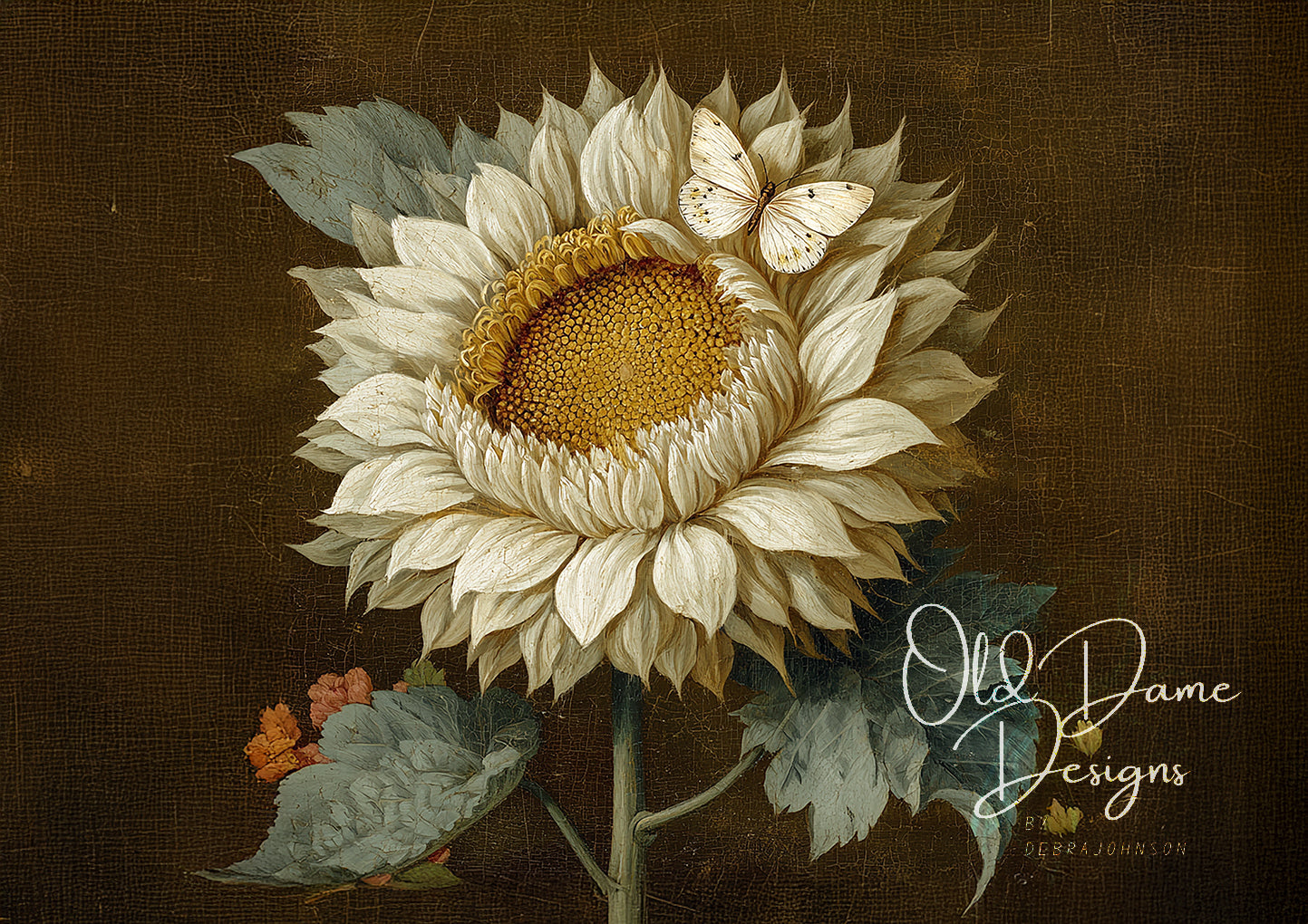 Sunflower Butterfly 2B