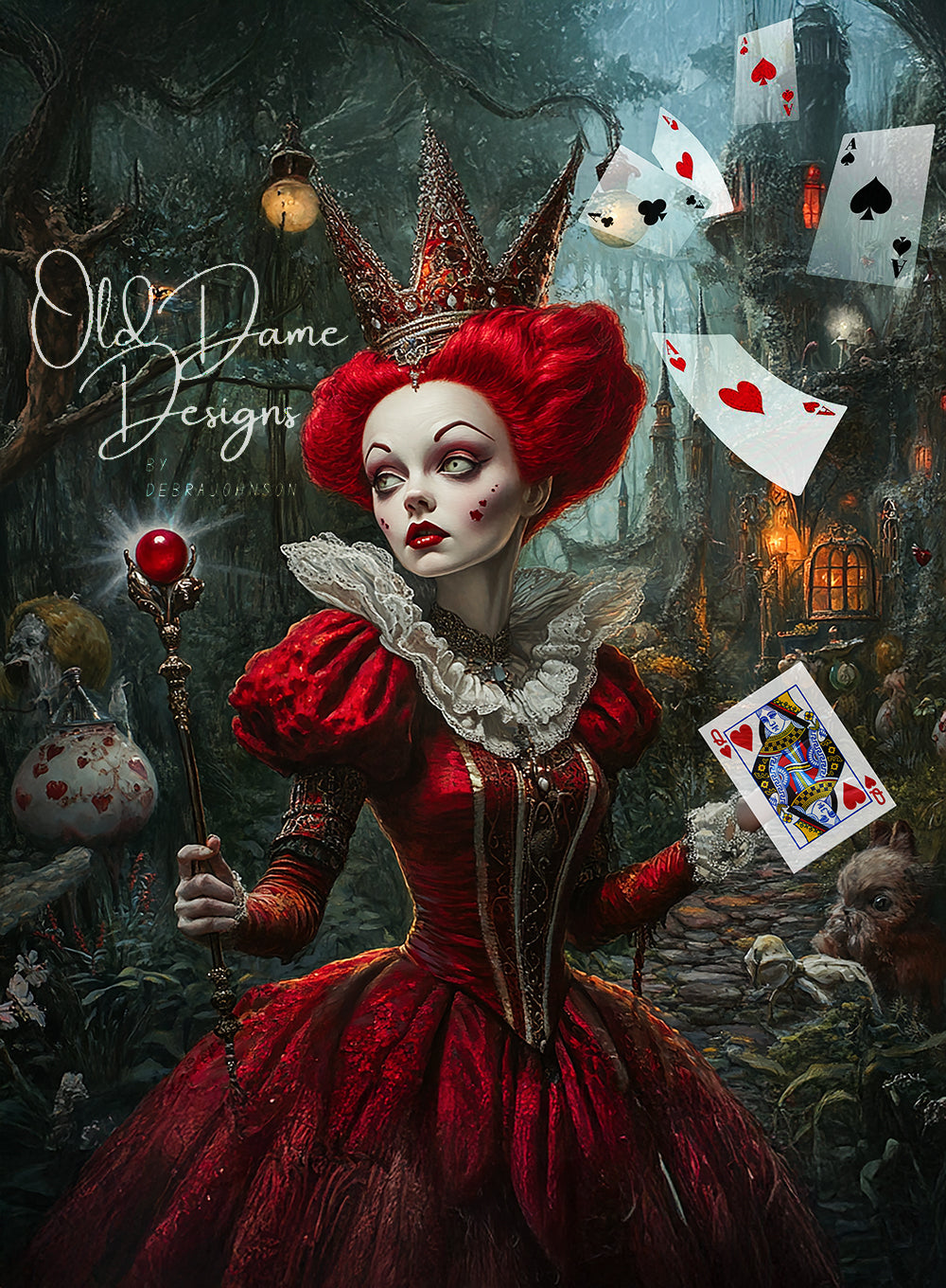The Red Queen in Wonderland