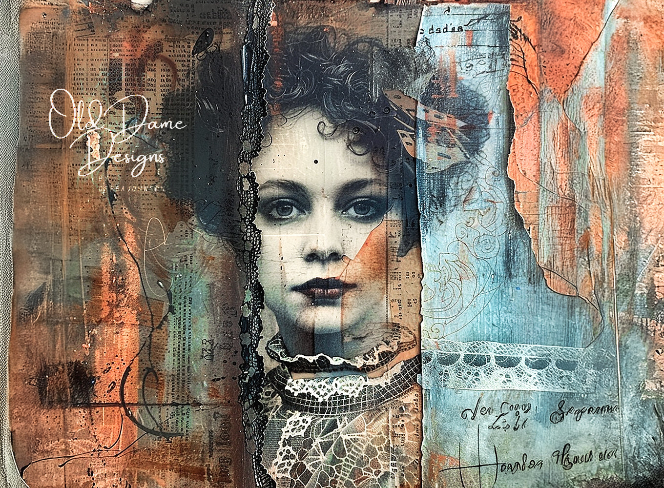 Vintage Victorian Canvas