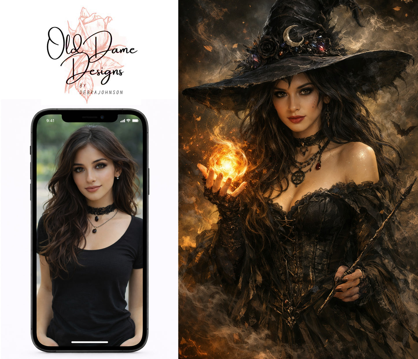 Witch Portrait – from Your Photo