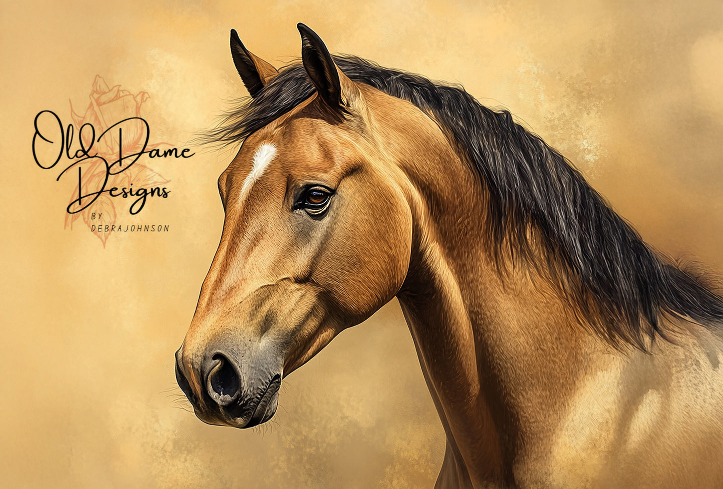 Portrait of a Horse 001