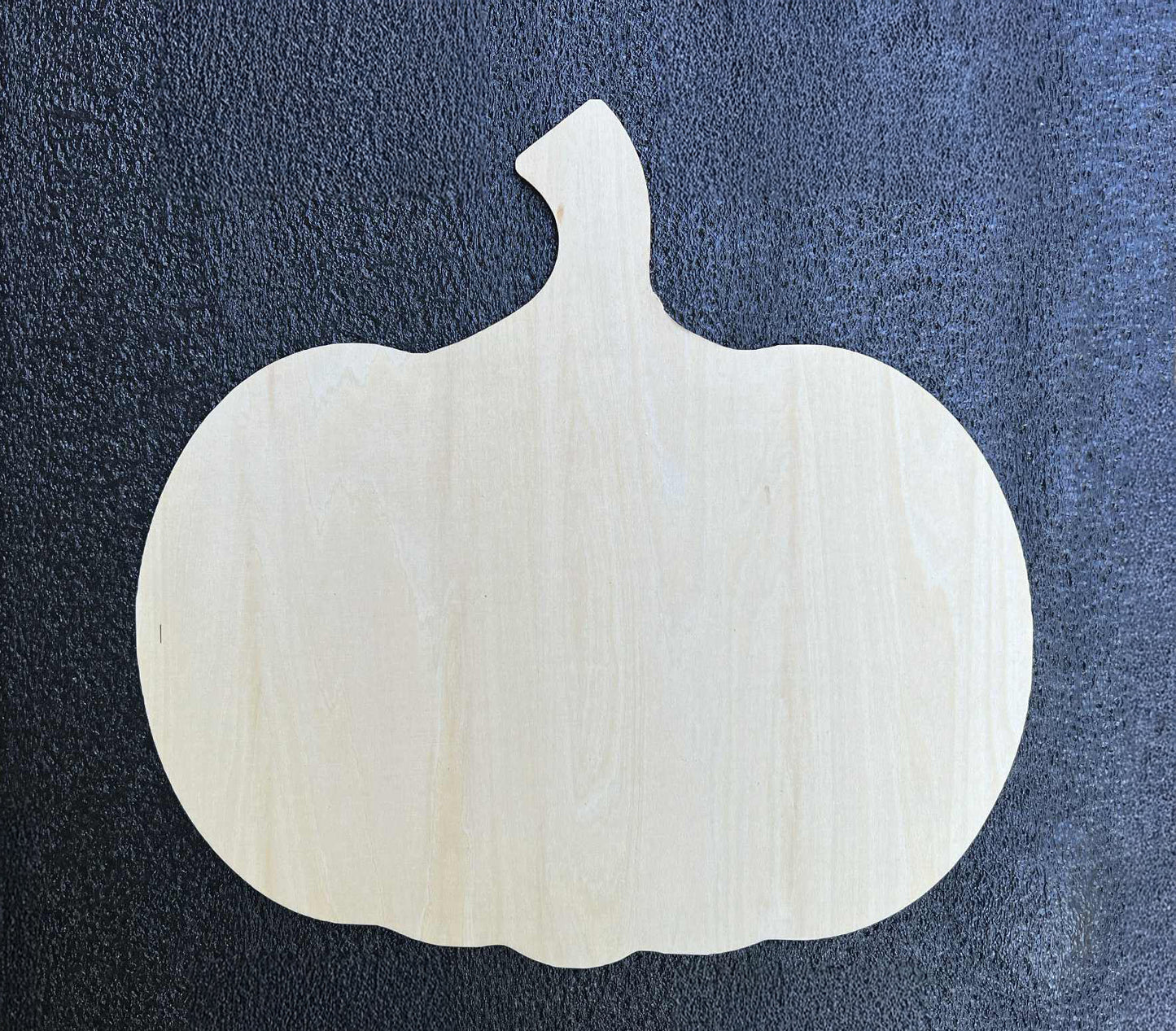 2 Piece Blank Wood Pumpkin