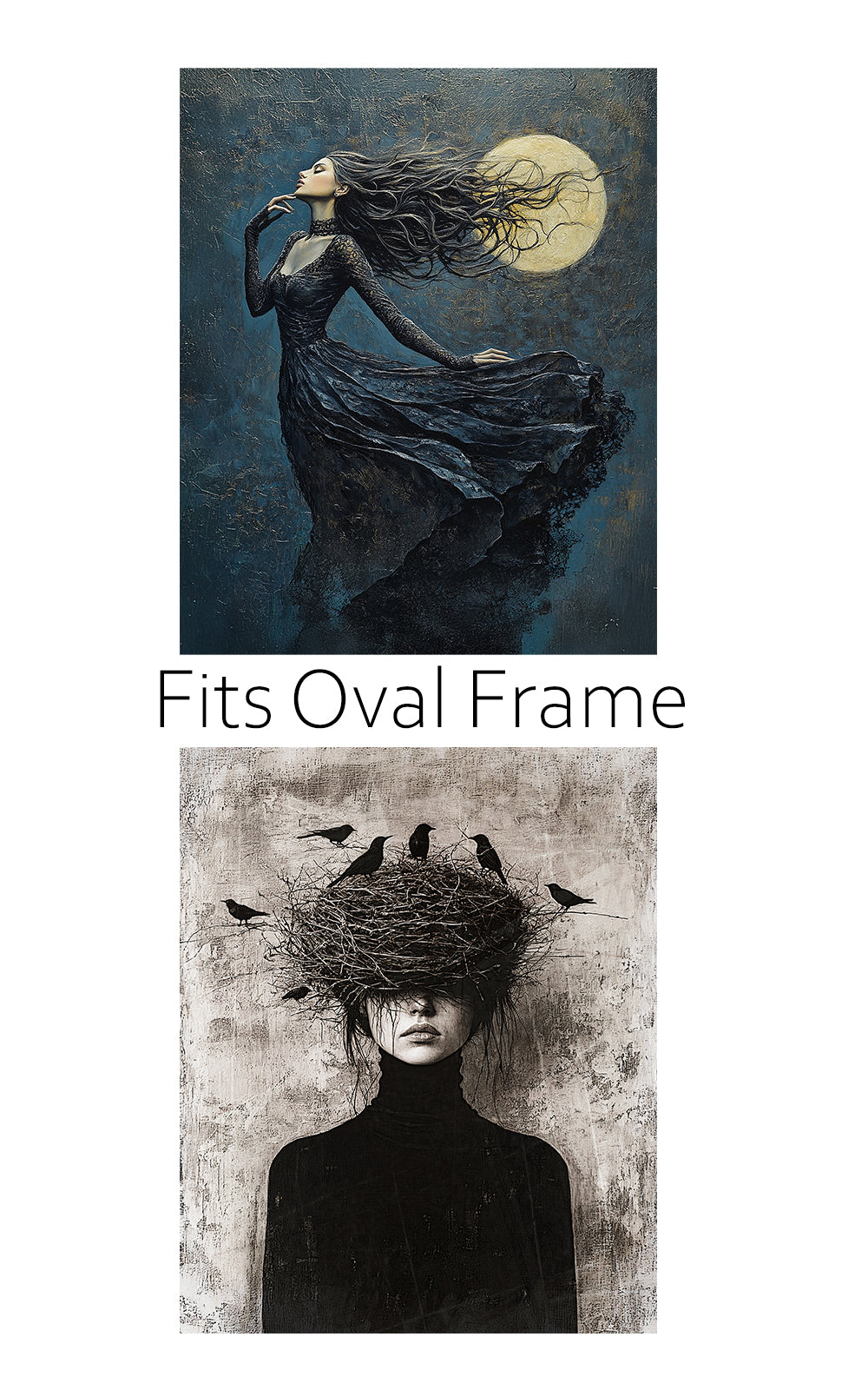 10x16 inch Tissue Paper with 2 Designs / Fits our Small Wooden Frames