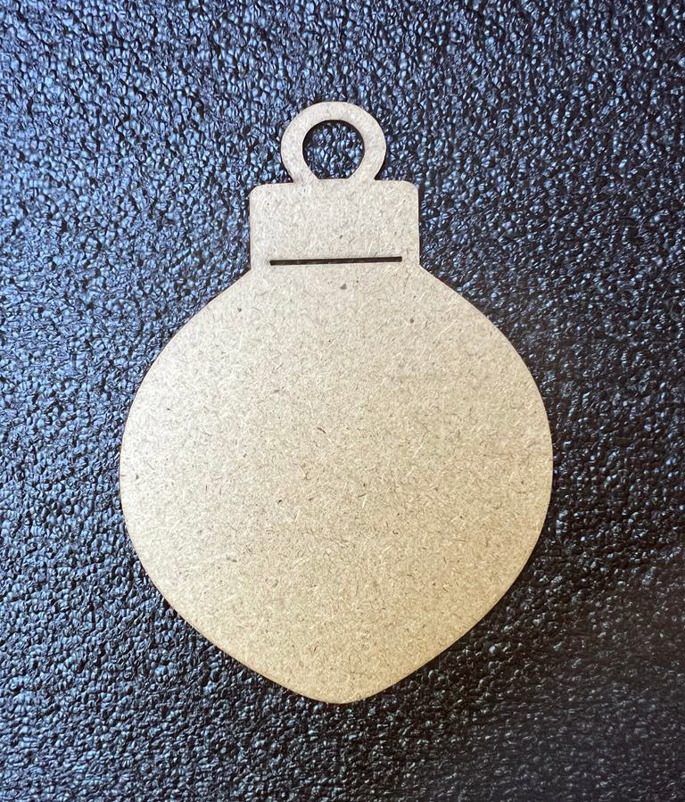 6 pack Decoupage Teardrop Ornament