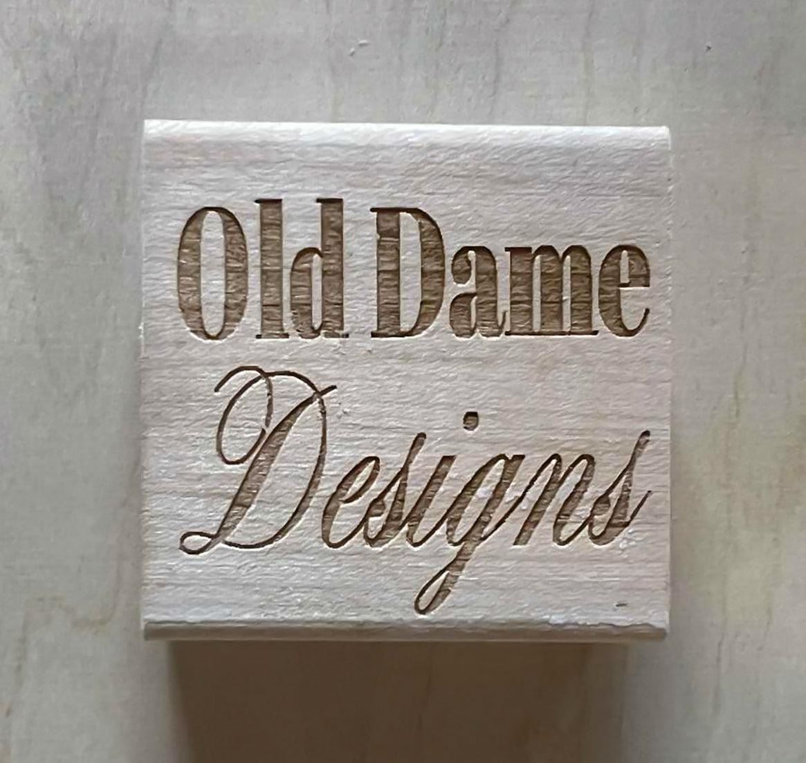 Custom 2"x2" Logo Stamp