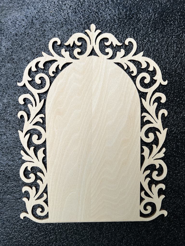 2 Piece Ornate Arch Frame