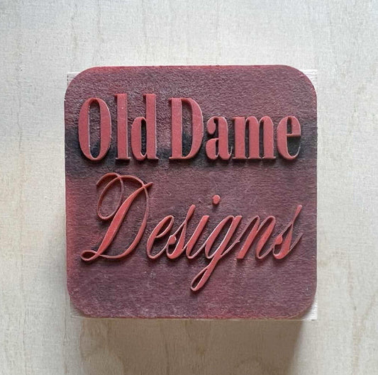 Custom 2"x2" Logo Stamp