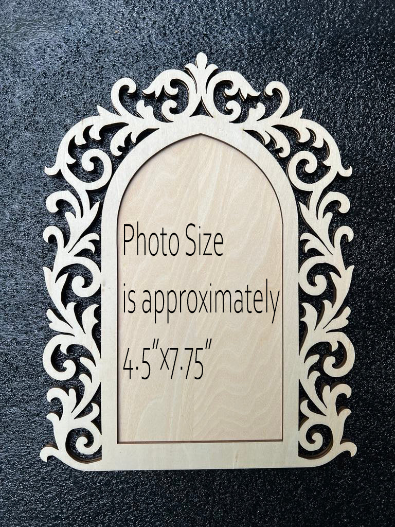 2 Piece Ornate Arch Frame