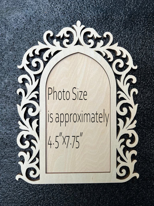 2 Piece Ornate Arch Frame