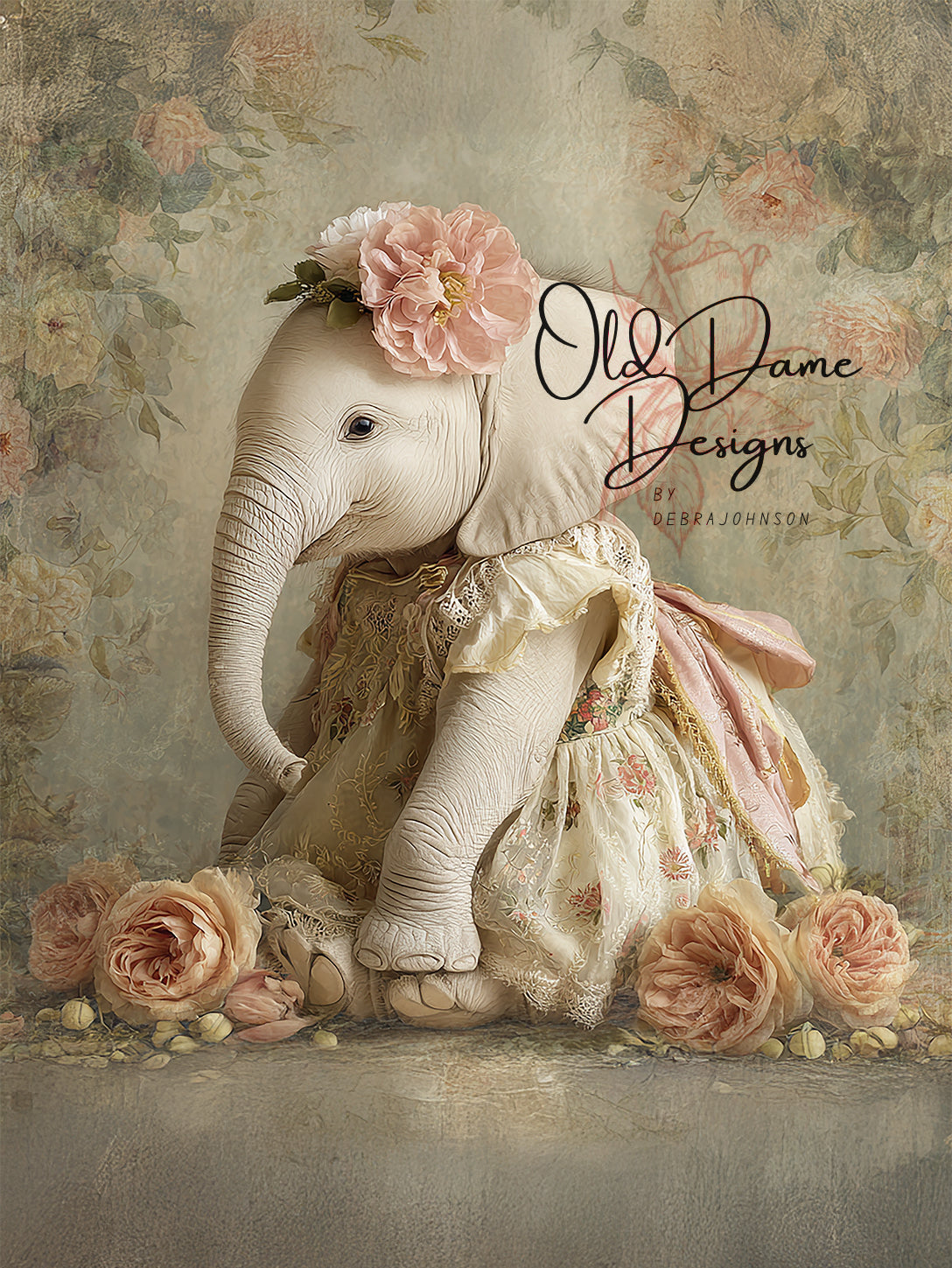 Blossom, the Little Victorian Elephant