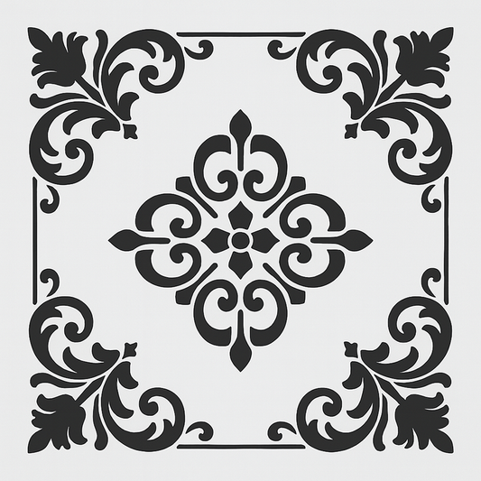 Baroque Bloom Tile