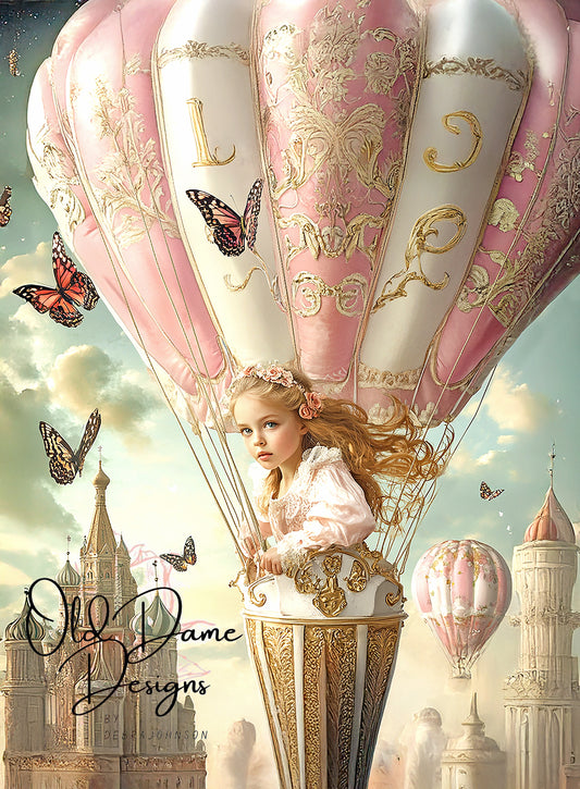 Fairytale Hot Air Balloon 001