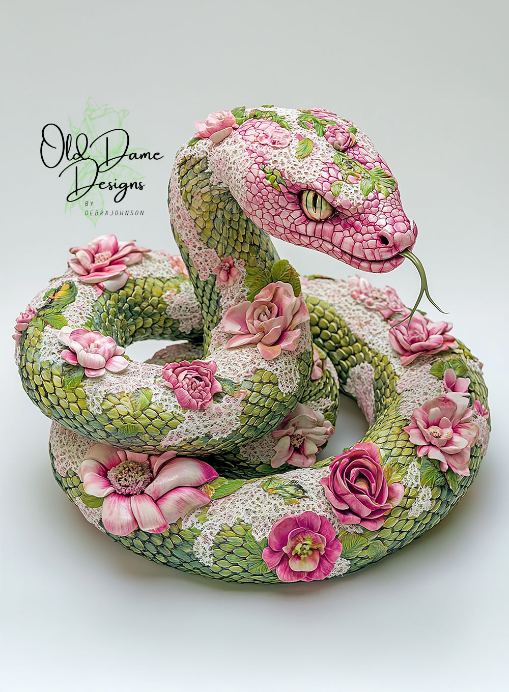 Floral & Lace Snake