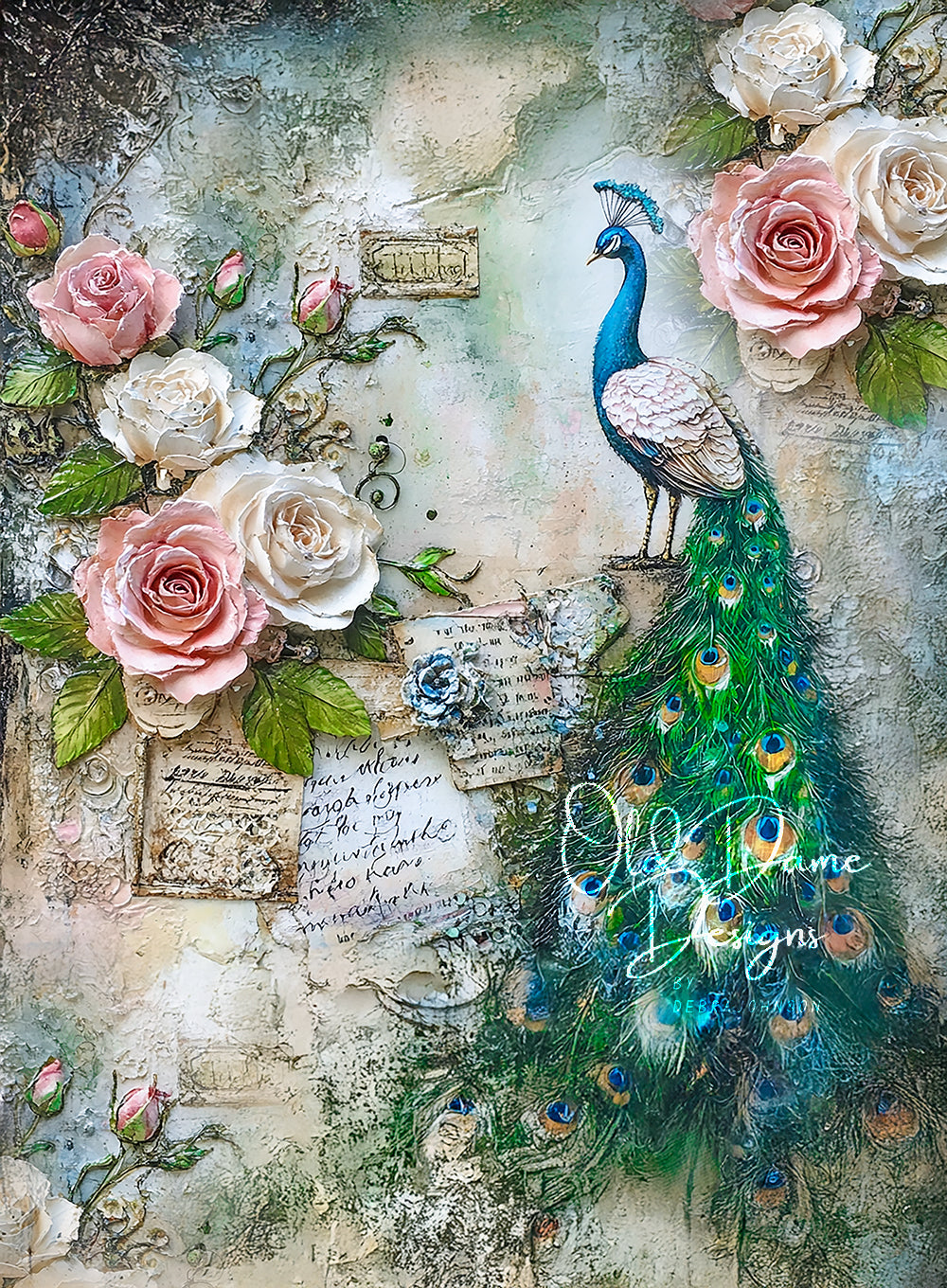 Floral Peacock