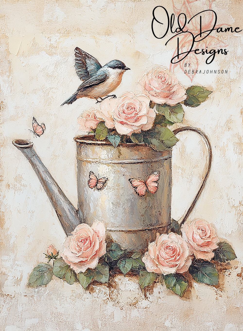Galvanized Watering Can