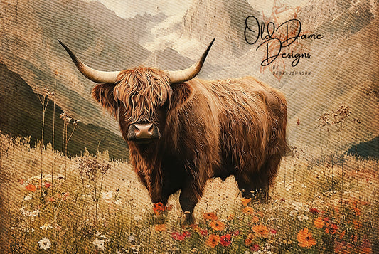 Highland Cow 001