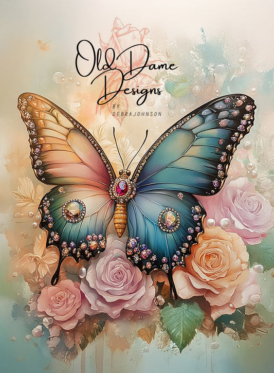 Jeweled Butterfly 001