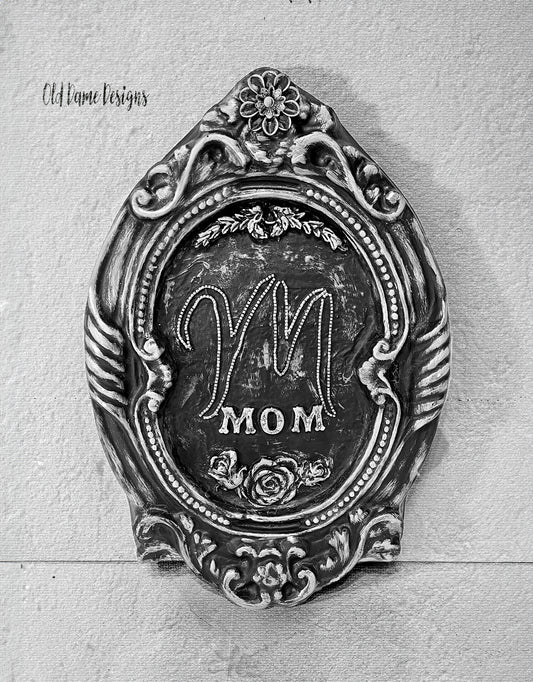 Large Ornate Wall Plaque for Mom * Old World European Feel * Mothers Day Gift