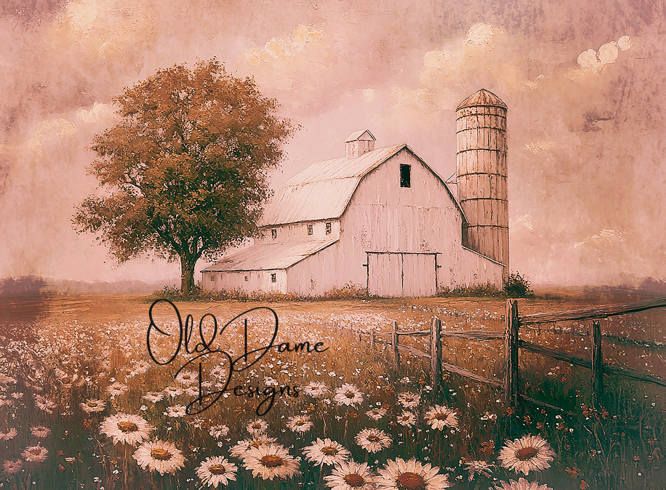 Old White Barn 001