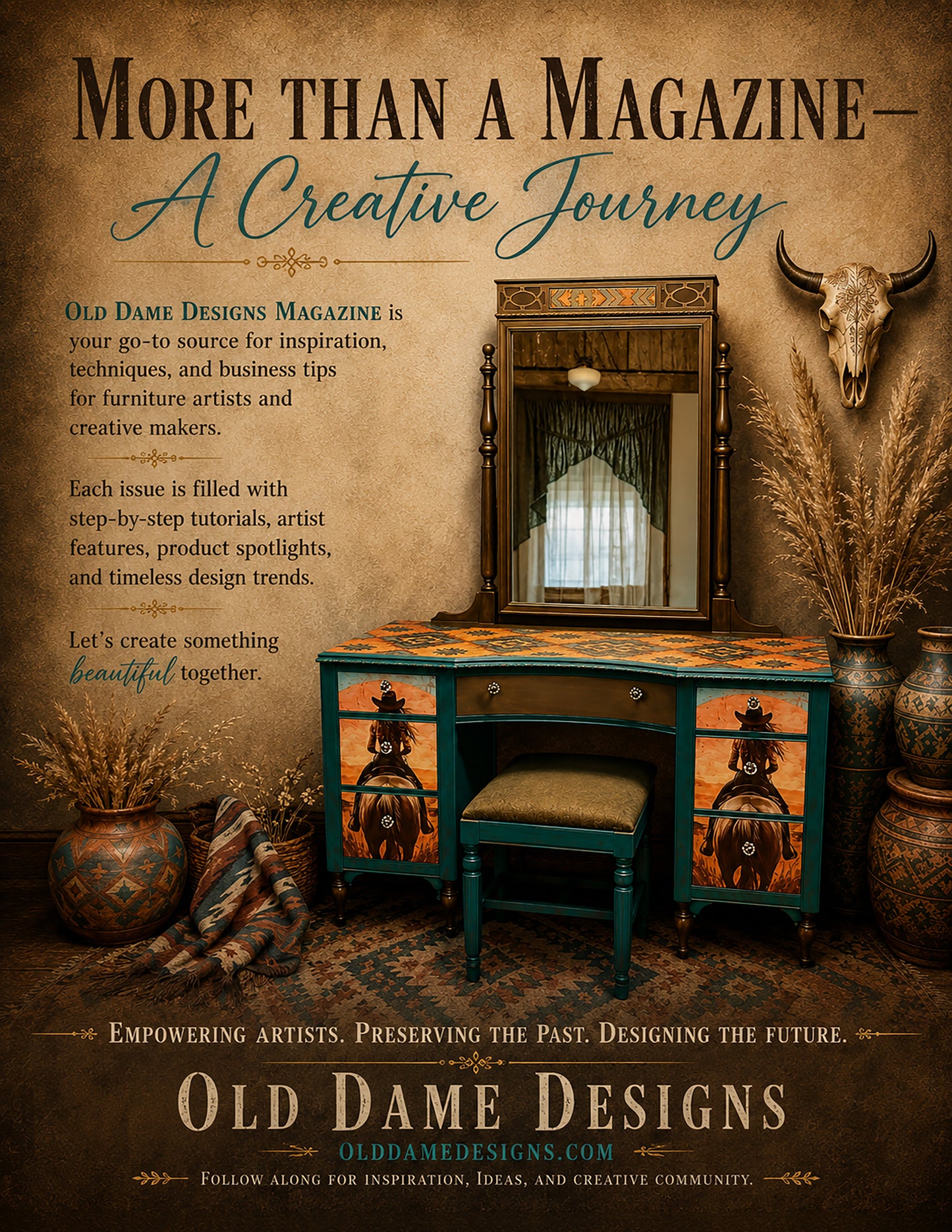 Old Dame Designs Magazine — Issue No. 1