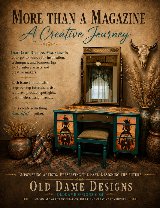 Old Dame Designs Magazine — Issue No. 1