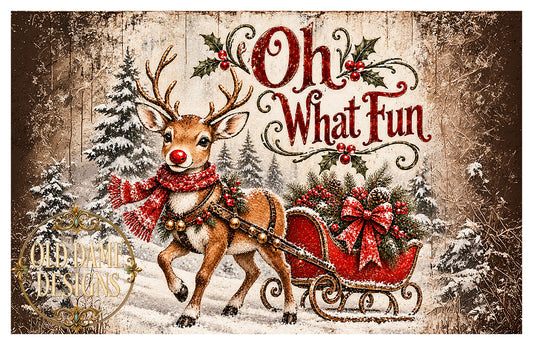 Rudolph’s Oh What Fun Sleigh Ride (ISN)