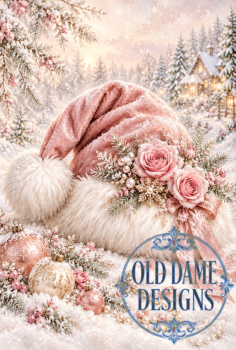 Pink Santa Hat (ISN)