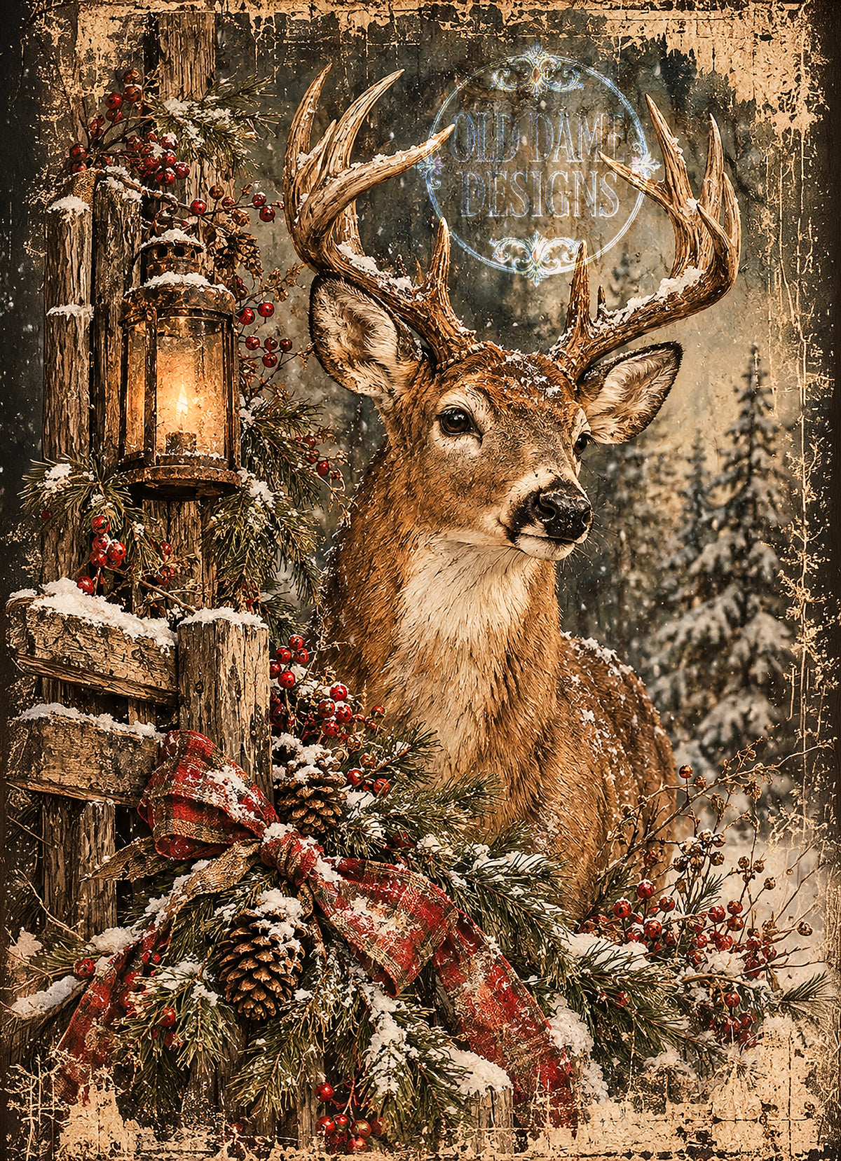 Snowfall Buck