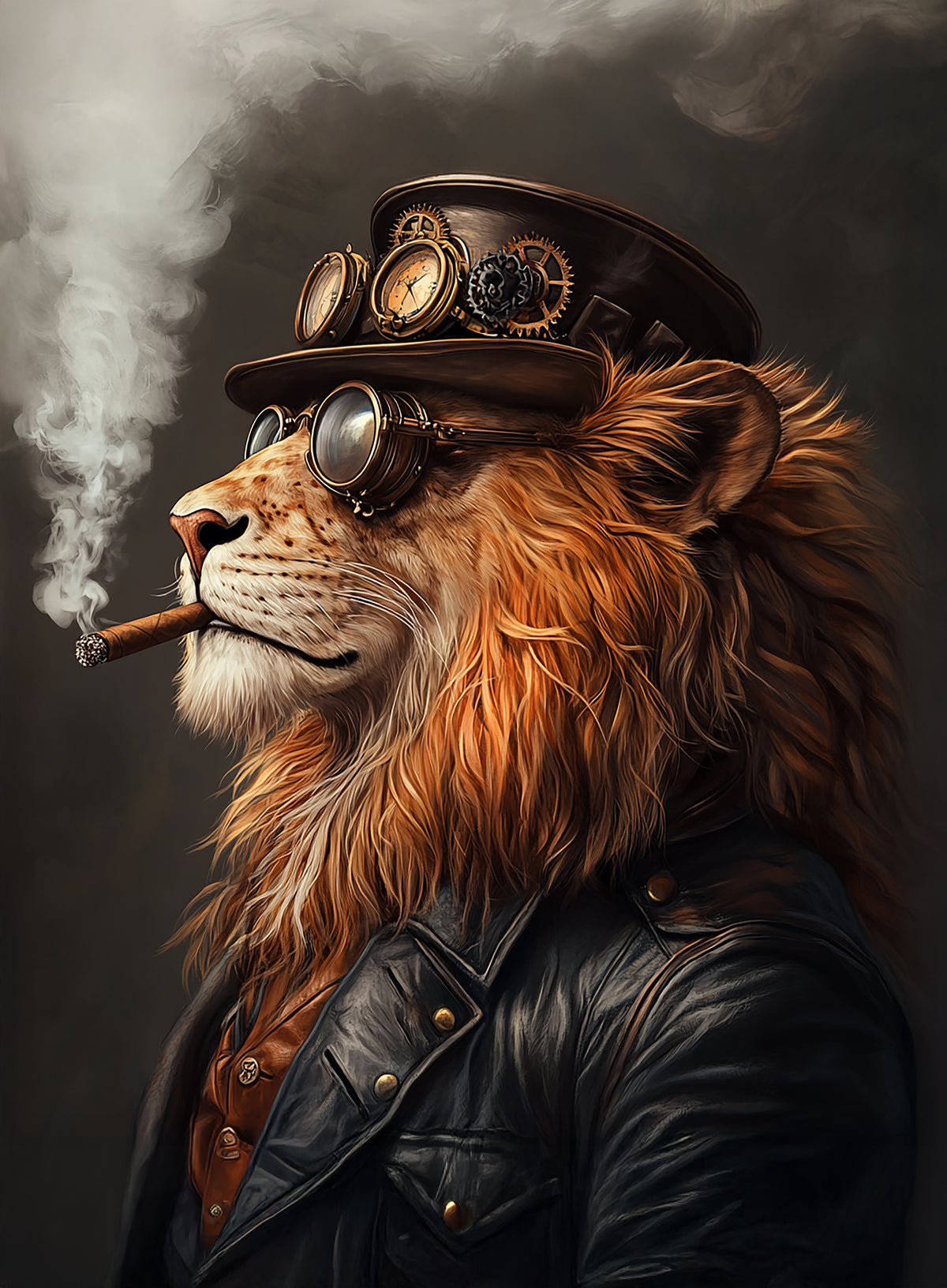 Steampunk Lion (ISN)