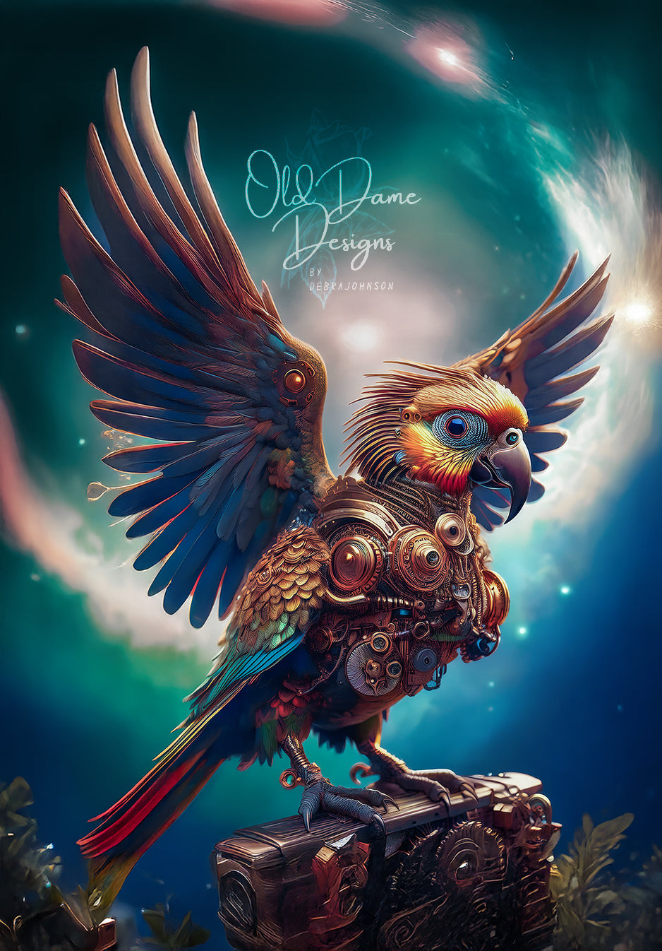 Steampunk Parrot