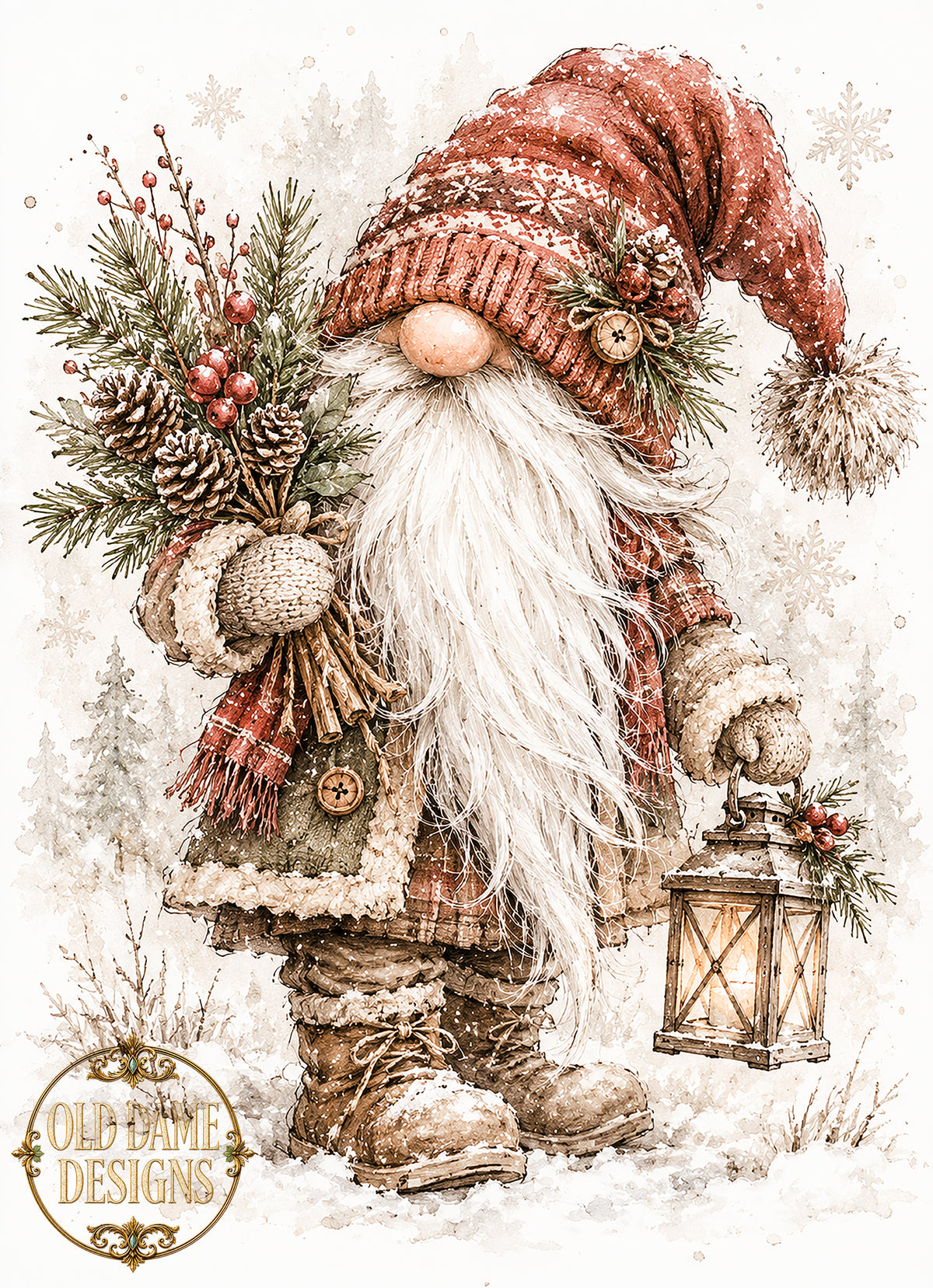 The Woodland Christmas Gnome