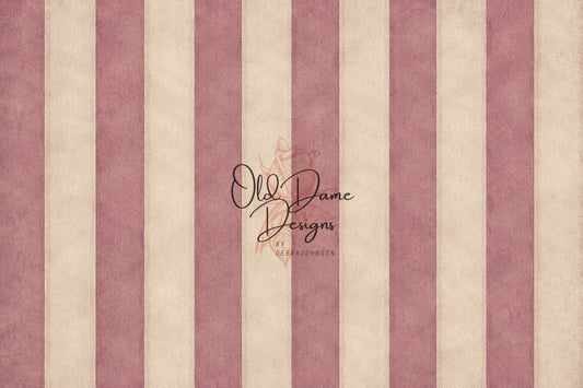 Antique Mauve Stripes